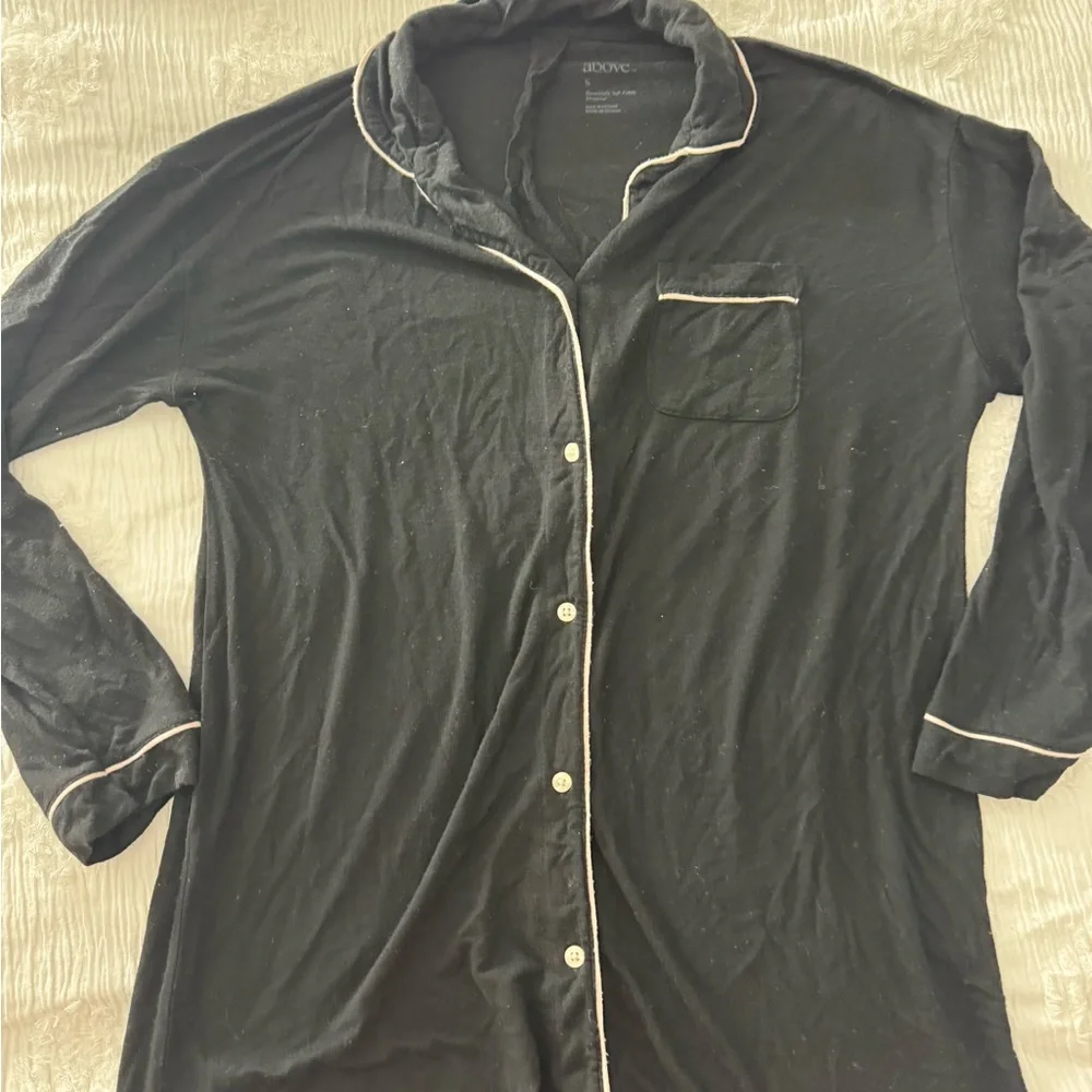 Stars Above Black Nightgown Women’s Small from Target Pajamas pjs - Picture 6 of 7